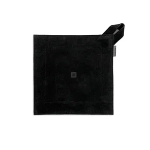 BYFT012003 Barebones   Leather Pot Holder Black