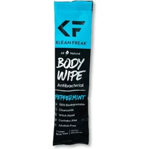 BYFT012057 Klean Freak   Body Wipes   100 Pack   Peppermint