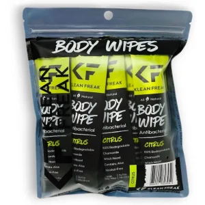 BYFT012060 Klean Freak   Body Wipes   Dozen Pack   Citrus A