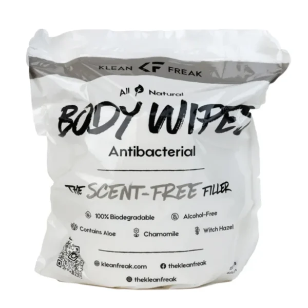 BYFT012075 Klean Freak   Body Wipes   The Filler   Scent Free B