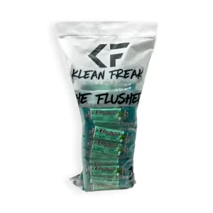 BYFT012079 Klean Freak   The Flusher wipes   100 Pack Spearmint Rush A