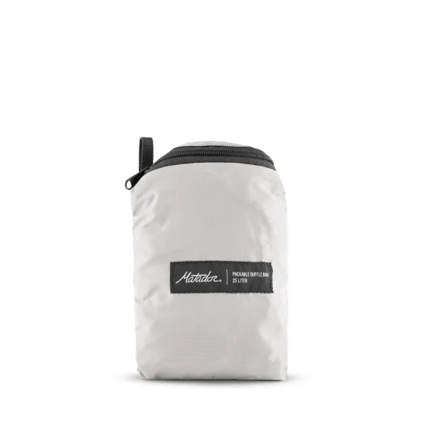 BYFT012155 Matador   Refraction Packable Duffle Bag   Arctic White