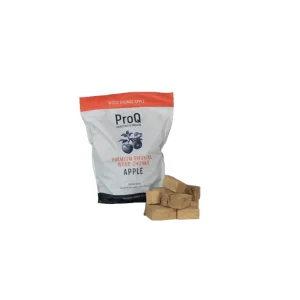 BYFT012244 ProQ Smoking Wood Chunks   Apple   Bag (1kg) A