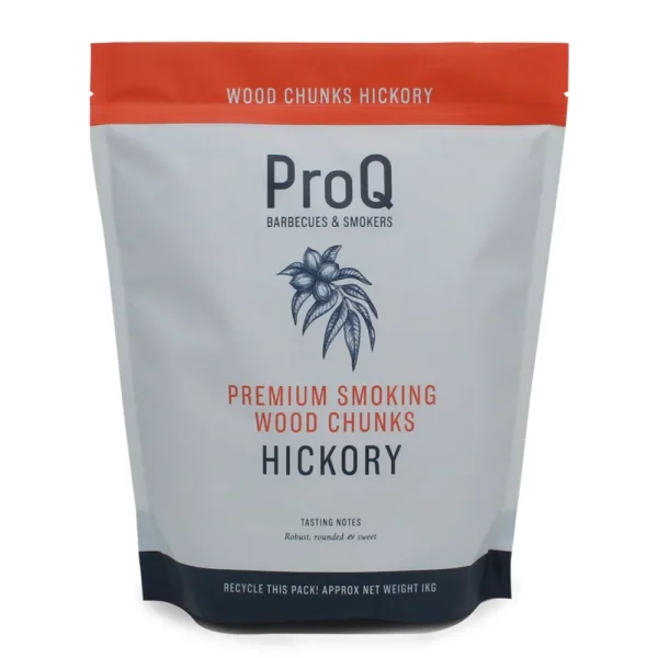 BYFT012246 ProQ Smoking Wood Chunks   Hickory   Bag (1kg)