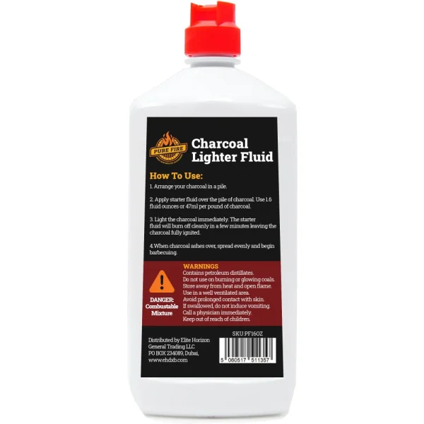 BYFT012252 Pure Fire Liquid Firelighter 160Z B