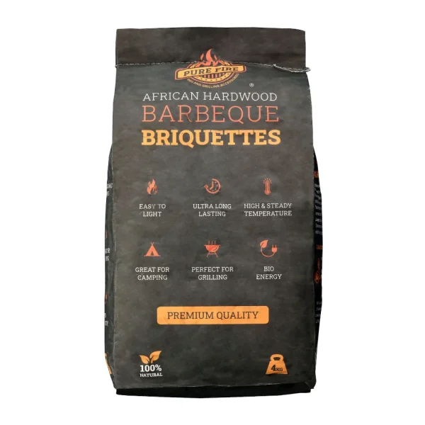 BYFT012258 Purefire 4KG Briquettes  B