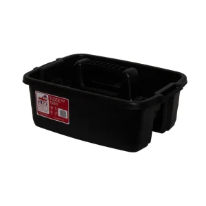 BYFT012366 Red Gorilla   Plastic Tote Tray   Tidee Tray Black A