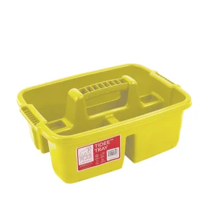 BYFT012368 Red Gorilla   Plastic Tote Tray   Tidee Tray Yellow