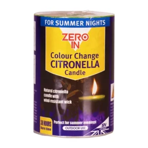 BYFT012381 STV Citronella Colour Change Pillar Candle A