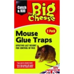 BYFT012391 STV Mouse Glue Traps   2 Pack