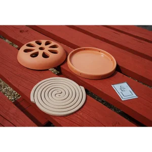 BYFT012412 STV Citronella Burner and 6 Pack Coils B