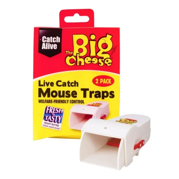 BYFT012427 STV Live Catch Mouse Trap   Twinpack C