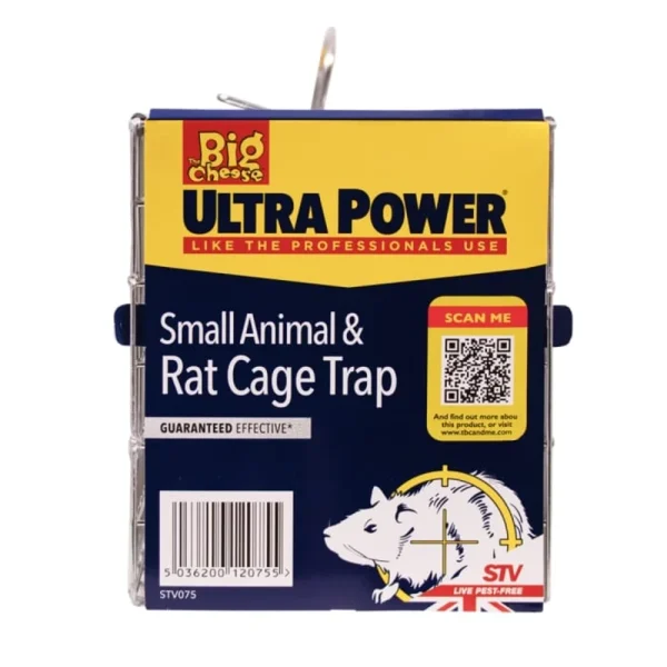 BYFT012430 STV Live Rat & Small Animal Cage Trap D