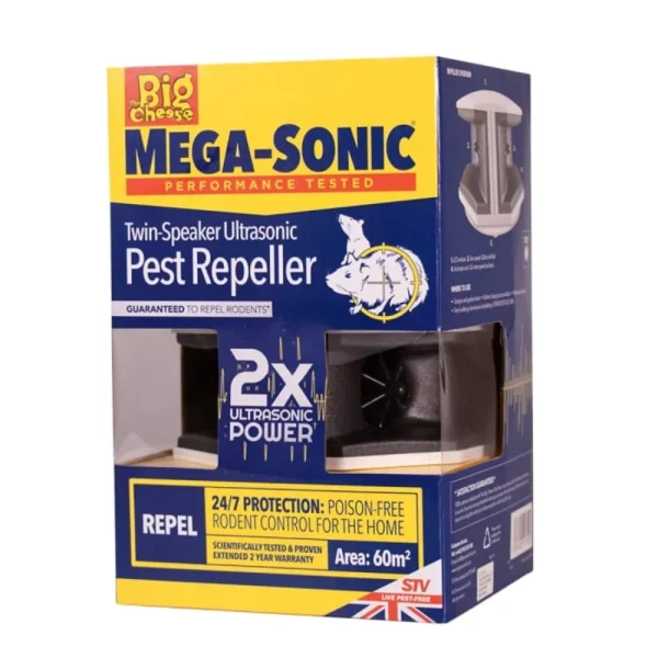 BYFT012433 STV Mega Sonic® Twin Speaker Pest Repeller C