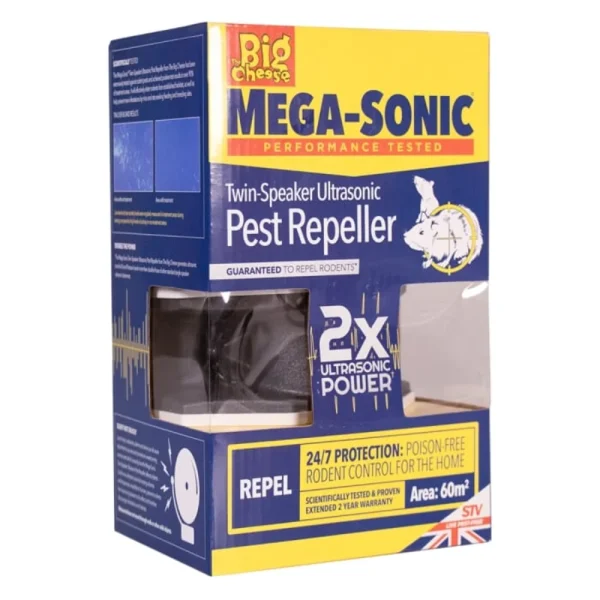 BYFT012433 STV Mega Sonic® Twin Speaker Pest Repeller D