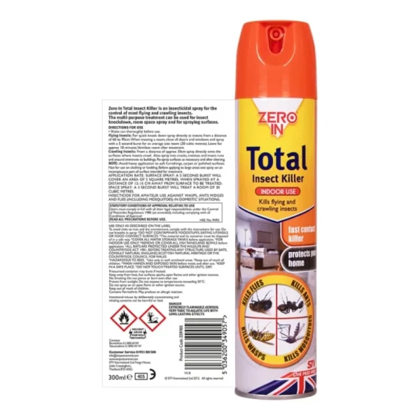 BYFT012454 STV Total Insect Killer   300ml Aerosol D