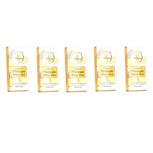 BYFT021285 D Viswa POOJA ESSENTIALS PINEAPPLE DHOOP BATTI 3.5 INCH (15 PC) Set of 5 C