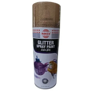 BYFT021374 Asmaco Glitter Spray Paint   Brown   400 Ml   Set of 01