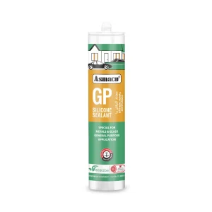 BYFT021385 Asmaco Gp Silicone Sealant   Beige   280 Ml   Set of 01