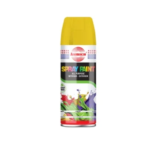 BYFT021414 Asmaco Spray Paint   Deep Yellow   400 Ml   Set of 01