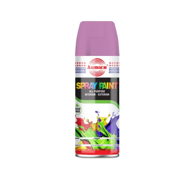 BYFT021429 Asmaco Spray Paint   Light Violet   400 Ml   Set of 01