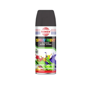 BYFT021432 Asmaco Spray Paint   Matt Black   400 Ml   Set of 01