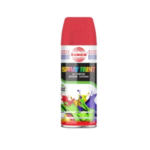 BYFT021443 Asmaco Spray Paint   Red   400 Ml   Set of 01