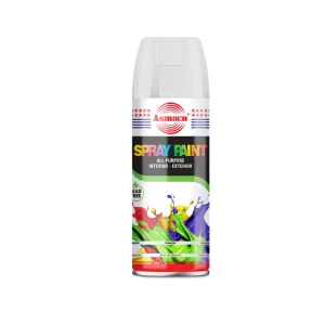 BYFT021452 Asmaco Spray Paint   White   400 Ml   Set of 01