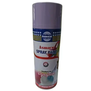 BYFT021461 Asmaco Styro Foam Spray Paints   Light Violet   400 Ml   Set of 01