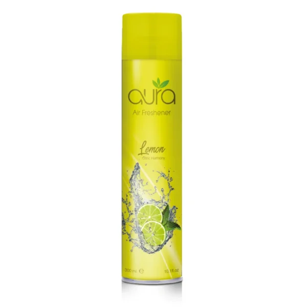 BYFT021479 Aura Air Freshener Regular   Lemon   300 Ml   Set of 01