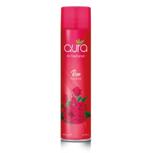 BYFT021484 Aura Air Freshener Regular   Rose   300 Ml   Set of 01