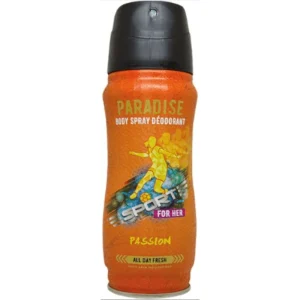 BYFT021517 Paradise Sport Deo Body Spray Deodarant   Passion   200 Ml   Set of 01