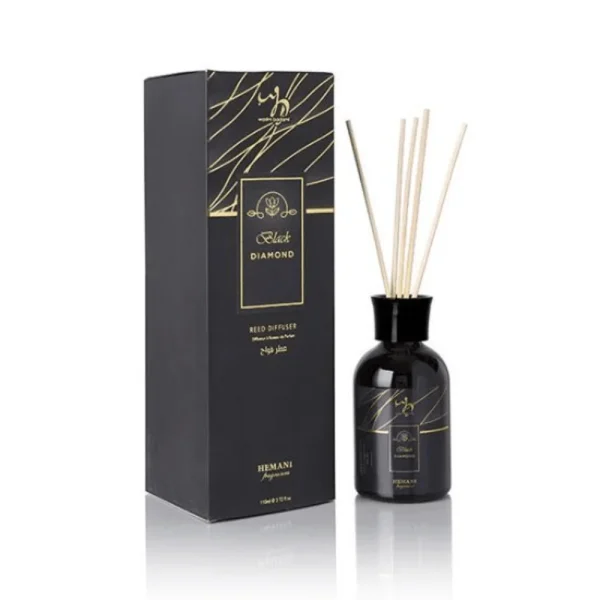 BYFT022302 Hemani Black Diamond Reed Diffuser 110Ml Set of 01