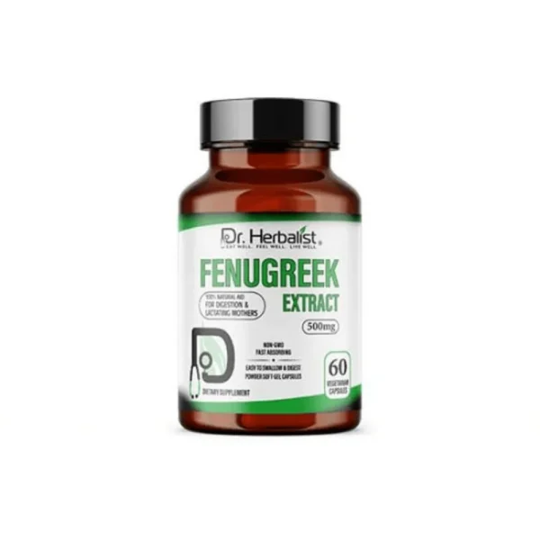 BYFT022342 Hemani Dr. Herbalist Fenugreek 350Mg Dietary Supplement Set of 01