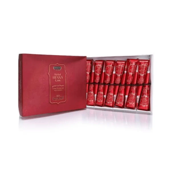 BYFT022423 Hemani Herbal Henna Cone Red Each Set of 01