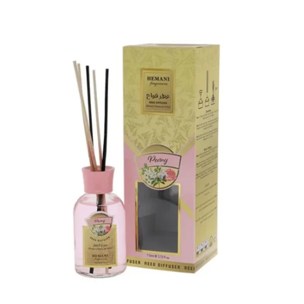 BYFT022509 Hemani Peony Scented Reed Diffuser 110Ml Set of 01