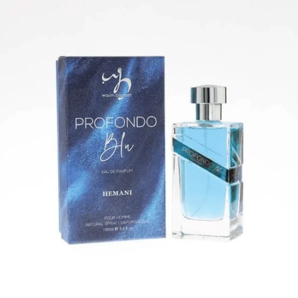 BYFT022519 Hemani Profondo Blu Edp 100 Ml Perfume For Men Set of 01