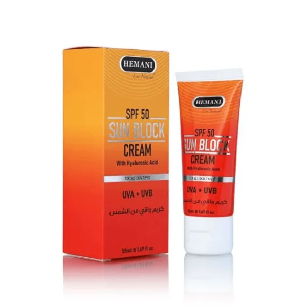 BYFT022576 Hemani Spf 50 Sun Block Cream 50Ml Set of 01