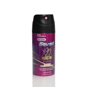 BYFT022592 Hemani Squad Quetta Champions Edition Deodorant Body Spray For Women Set of 01