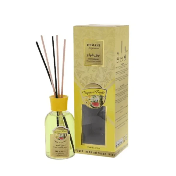 BYFT022602 Hemani Tropical Fruits Scented Reed Diffuser 110Ml Set of 01