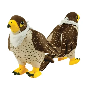 BYFT022706 BYFT Falcon Plush Toys with White Scarf 220 mm Set of 01