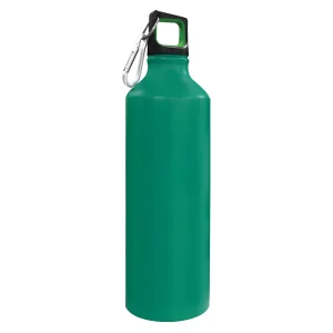 BYFT022720 BYFT Green Sports Bottle Aluminum Material 73 x 260 mm   750 ml Set of 01