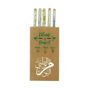 BYFT022735 BYFT Plantable Pencil Set 72 x 180 mm Set of 01