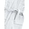 BYFT006570 BYFT Daffodil Kids Bathrobe 10 YEAR 400 Gsm White Terry 100  Cotton Set of 1 C