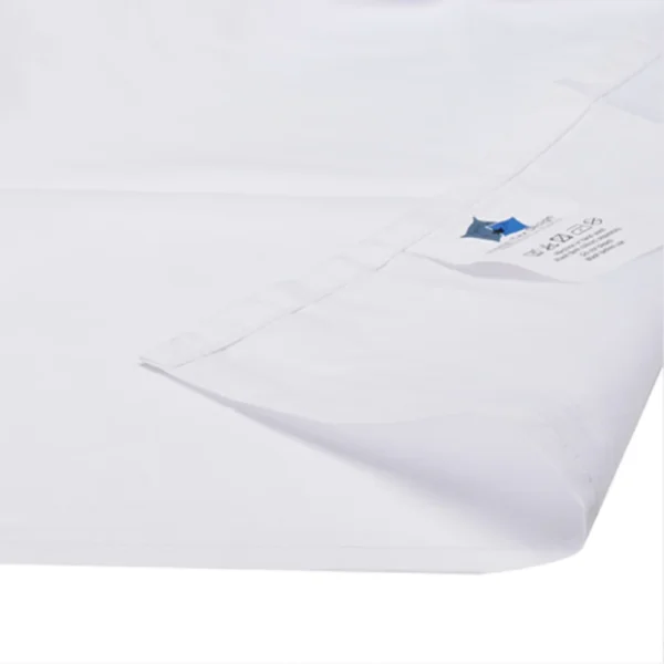 BYFT023579 Home Tex Design King Flat Sheet 240 x 260 Cm 2 Pillow Cover 50 x 75 Cm White 100% Cotton Set of 3 D