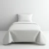 BYFT023645 Home Tex Design Single Duvet Cover 160 x 220 Cm 1 Pillow Cover 50 x 75 Cm 250 Tc White 100% Cotton Set of 2