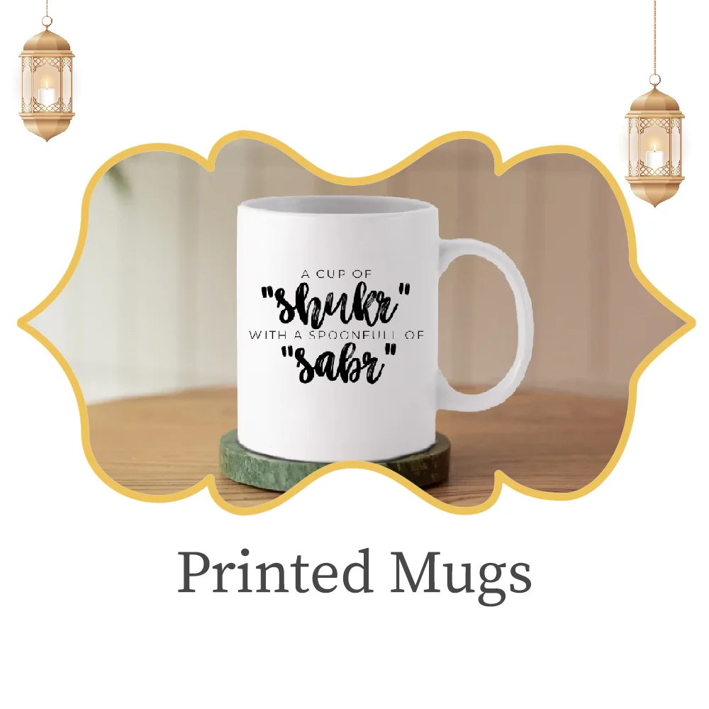 Printed mugs