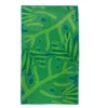 BYFT014502BYFT Mimosa Beach Towel 86 x 162 Cm 390 Gsm Green 100% Cotton Set of 01