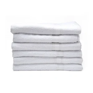 BYFT025130 Home Tex Design Bath Towel White 70 x 140 Cm 100% Cotton 500 Gsm Set of 01 ART BT024