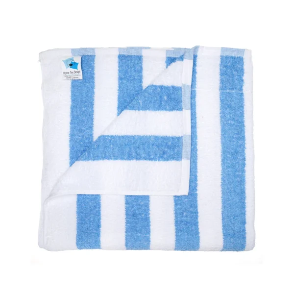 BYFT025138 Home Tex Design Bath Towel Light Blue 70 x 140 Cm 100% Cotton 550 Gsm Set of 01